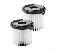 Lot de 2 filtres lavables longue durée compatibles avec Karcher VC 5/VC 5 sans fil/VC 5, pièce de rechange 2.863-239.0 pour une capture efficace de la poussière fine dans le nettoyage de la maison