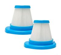 Lot de 2 filtres lavables pour aspirateur filaire Bissell PowerSeries+ BDSV2-BLK, réutilisables pour pièces de rechange de style HEPA, faciles à installer sur les poils d'animaux, bleu