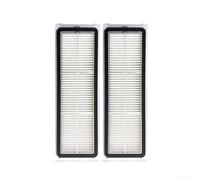 Lot de 2 filtres lavables réutilisables pour aspirateur robot Xiaomi S40 et OV81 - Accessoire de rechange pour S40/OV81 System 2 ou 4 options