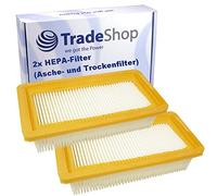 Lot de 2 filtres plats à lamelles filtre HEPA pour Kärcher AD 2 AD 3 AD 3 Premium Fire Place AD 3000 EU I AD 3000 EU II AD 3000 EU II AD 3000 CH AD3.200 CH AD3.200 CN AD3.200 EU IEUII AD 4