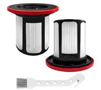 Lot de 2 filtres pour aspirateur Bosch Unlimited 6 - Accessoires de rechange avec brosse de nettoyage