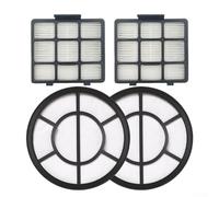 Lot de 2 filtres pour aspirateur Redmond RV-C335 pour cartouche cylindrique Multicyclone