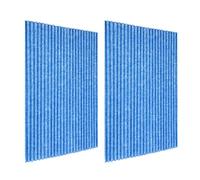 Lot de 2 filtres pour purificateur d'air Mc70Kmv2 Mck57Lmv2 Bac006A4C Élément filtrant plissé