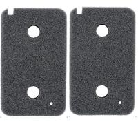 Lot de 2 filtres pour sèche-linge Miele 9499230 - À pompe à chaleur - Gros grain fin - 220 x 130 x 30 mm - Filtre éponge - Tapis filtrant - Pour sèche-linge à condensation - Fabriqué en Allemagne