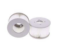 Lot de 2 filtres pour spa gonflable MSPA - Nouvelle génération - Rond - Adulte