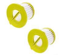 Lot de 2 filtres réutilisables pour aspirateur à main 18 V Plus Performance Plc704k Plc705k Plc705b Part A32f05n Filtre anti-poussière lavable pour réduire et réduire les particules fines dans l'air