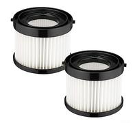Lot de 2 filtres secs et humides pour aspirateur compact 49-90-0160 0882-20 (avec une brosse de nettoyage)