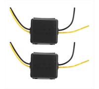 Lot de 2 filtres secteur 12 V pour voiture, anti-parasites et réduction du bruit, fiables
