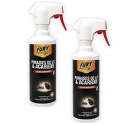 Lot de 2 flacons 500 ml Tue punaises de lit et acariens prêt à l emploi