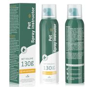 Lot de 2 flacons correcteurs pour chiens - 130 ml - Anti-aboiements, sauts - Évitement des lieux - Voler de nourriture - Combat de chiens - Attaque et comportement indésirable - Sûr, humain et