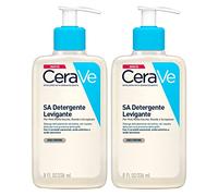 Lot de 2 flacons de 236 ml de cire Sa, très sèche, peau brute et craquelée, effet exfoliant à l'acide salicylique urée et 3 céramiques essentielles