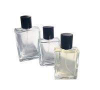 Lot de 2 flacons de parfum vides for échantillons, vaporisateur de voyage, grande capacité, emballage de parfum for femme, sous-embouteillage(50ml)