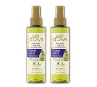 Lot de 2 flacons d'huile corporelle Dalan d'Olive en vaporisateur, 2 x 200 ml