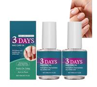 Lot de 2 flacons d'huile de soin des ongles, revitalisant pour cuticules avec vitamine E et lavande pour hydrater, hydrater profondément nourrissant pour les ongles fins et rugueux