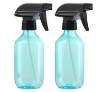 Lot de 2 flacons pulvérisateurs en plastique rechargeables de 300 ml pour plantes, jardin, nettoyage des animaux domestiques, coiffeurs, soins de voiture
