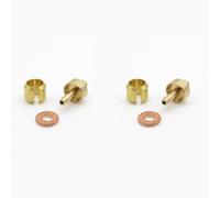 Lot de 2 flexibles de frein de rechange Olive et Barb pour Hope Tech 3, Tech 4, V4, E4, M4, X2