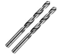 Lot de 2 forets hélicoïdaux M35 HSS de 10 mm pour acier inoxydable, acier au carbone, métal, bois et plastique - Outil de perçage robuste et résistant à la chaleur