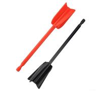 Lot de 2 forets mélangeurs pour peinture et époxy avec têtes d'agitation à palette pour une efficacité de mélange améliorée Convient pour les perceuses électriques fonctionnant entre 180 et 300 tr/min