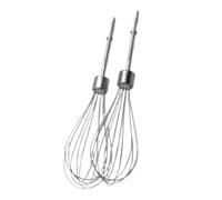 Lot de 2 fouets mélangeurs en acier inoxydable 304 HM220, HM320, HM520, compatibles avec les mélangeurs Panasonic MK-GH1 et Tefal HT4010.