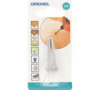 Lot de 2 Fraises Haute Vitesse DREMEL 114 (En Acier, Bout rond, Diametre 7,8mm pour Sculpter et Graver)