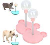 Lot de 2 friandises pour chien - Balle de nourriture pour chien - Jouet intelligent pour chien - Balle à friandises pour chien - Favorise des habitudes alimentaires saines et une stimulation mentale