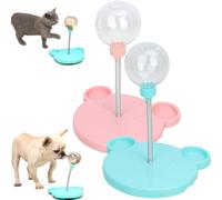 Lot de 2 friandises pour chien - Balle de nourriture pour chien - Jouet intelligent pour chien - Balle à friandises pour chien - Favorise des habitudes alimentaires saines et une stimulation mentale