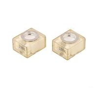 Lot de 2 fusibles marins MRBF IP66 étanches avec courant nominal de 100 à 300 A pour protection contre les surcharges de circuit électrique dans les camping-cars et les véhicules électriques (250 A)