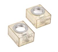 Lot de 2 fusibles terminaux IP66 MRBF 100 A-300 A pour protection de batterie de camping-car, boîte à fusibles étanche, compatible avec les goujons M8 (150 A)