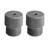 Lot de 2 gabarits de cheville auto-centrants en acier au carbone pour le travail du bois avec forets de 3, 5, 6, 8, 10 mm, compatibles avec filetage M-14 1,5 (2 pièces de 3 mm)