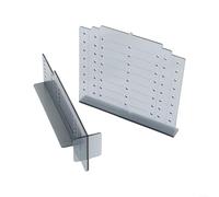 Lot de 2 gabarits de perçage en plastique ABS pour une installation précise de la poignée et du bouton, lot de 2 pour projets de travail du bois