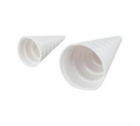 Lot de 2 gabarits d'enroulement de bobine Fibonacci pour fil de cuivre, outil de jardinage électrique et travaux manuels, fixation en fil PP avec grandes et petites tailles (petit + grand)