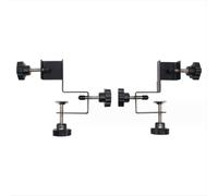 Lot de 2 gabarits pour le travail du bois - Accessoire de tiroir en acier - Fixation avant - Panneau de tiroir - Outil d'assemblage de tiroir