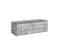 Lot de 2 gabions pour pierre 100 x 30 x 30 cm