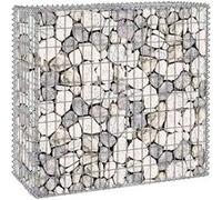 IDMarket – Lot de 2 gabions pour pierre 100 x 30 x 80 cm