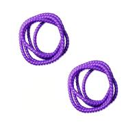 Lot de 2 gaines spirales en PVC - 8 mm - 2 m - Violet | Ignifuge, flexible et flexible, gestion des câbles, anti-désordre, plusieurs couleurs