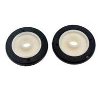 Lot de 2 Galets supports tambours pour Lave-linge CANDY, HOOVER, ROSIERES (124064) G