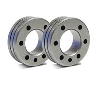 LOT DE 2 GALETS TYPE C - FIL PLEIN ACIER Ø 0.6/0.8 - GYS - 041738