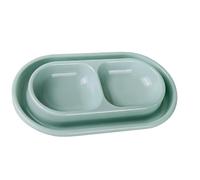 Lot de 2 gamelles pour chats et animaux errants - Facile à nettoyer - Utilisation dans le jardin