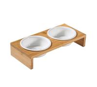 Lot de 2 gamelles surélevées pour chat | Gamelles pour petits chiens | Gamelles avec support incliné | Gamelle surélevée pour chat