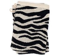 Lot de 2 gants de toilette absorbants 100% coton ZEBRA beige