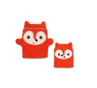 Lot de 2 gants de toilette marionnette Alice