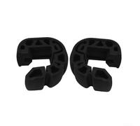 Lot de 2 garde-boue à clipser pour RXT pour RXT-X GTX - Ajustement direct - Caoutchouc noir OE 295100418 295100729 - Facile à installer - Languettes de verrouillage sécurisées