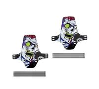 Lot de 2 garde-boue légers et durables pour moto - Protection avant et arrière