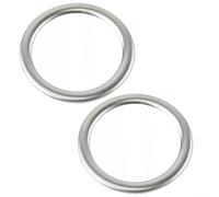 Lot de 2 garnitures de grille d'aération de tableau de bord pour Mercedes Benz Glk ML - Décoration intérieure chromée