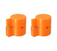 Lot de 2 gâteaux ronds pour créer des cake pop cohérents, fabriqués en plastique, adaptés pour la pâte à biscuits, l'argile et les besoins de cuisson