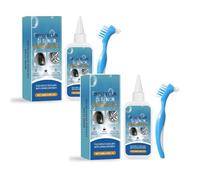 Lot de 2 gels détachants pour machine à laver, carrelage, réfrigérateur, fenêtres, salle de bain, évier de cuisine - 100 ml