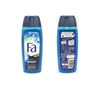 Lot de 2 gels douche Fa Sport de 250 ml