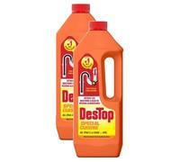 Lot de 2 Gels Spécial Cuisine Déboucheur Canalisation Flacon de 1 l