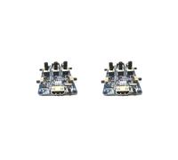 Lot de 2 générateurs Scanline avec 3 boutons de jeu d'arcade rétro Scan Lines Generating Device Gaming Console Upgrade Accessory Only Host