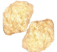 Lot de 2 géodes de quartz de qualité supérieure à briser soi-même I Fermé I Géodes porte-bonheur I Plaisir de fête I Cassez la vôtre | Magnifiques cristaux blancs (XL lot de 2 pièces)
